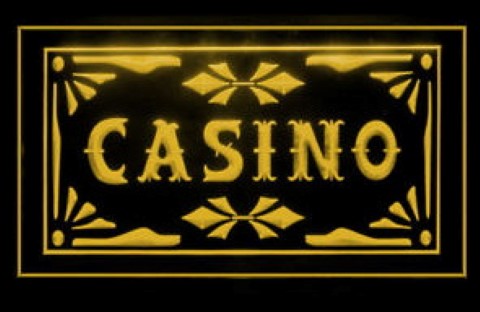 Casino Table Game LED Neon Sign